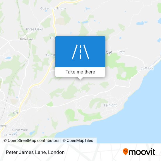 Peter James Lane map