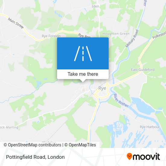 Pottingfield Road map