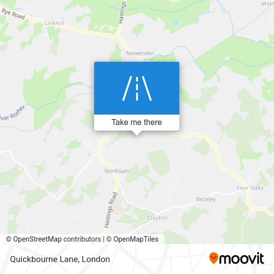 Quickbourne Lane map