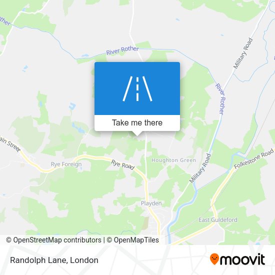 Randolph Lane map