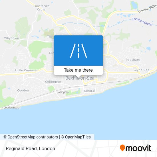 Reginald Road map