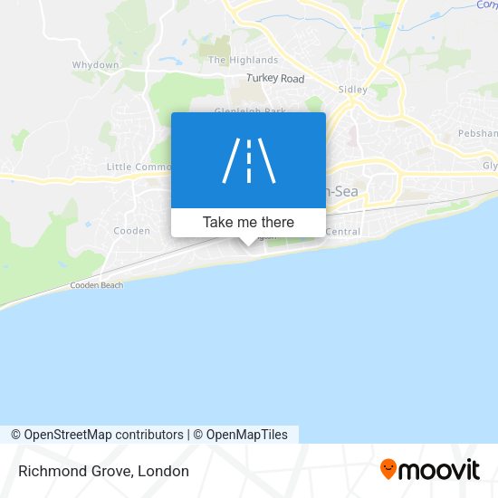 Richmond Grove map