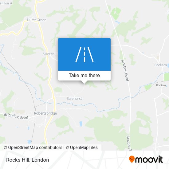 Rocks Hill map