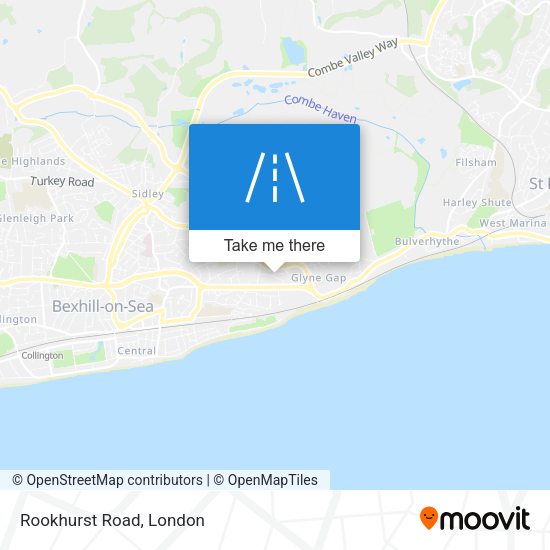Rookhurst Road map