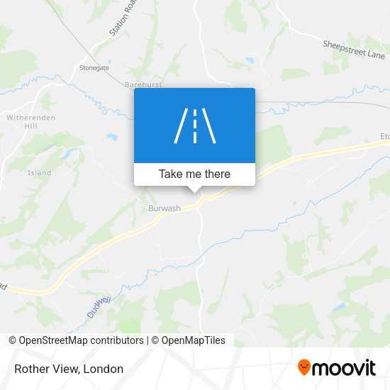 Rother View map