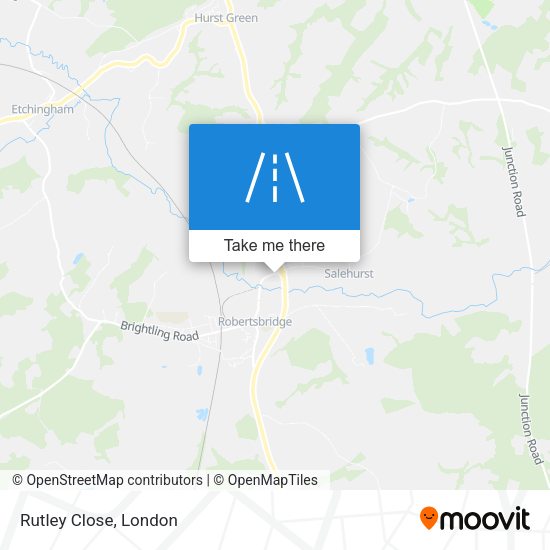 Rutley Close map