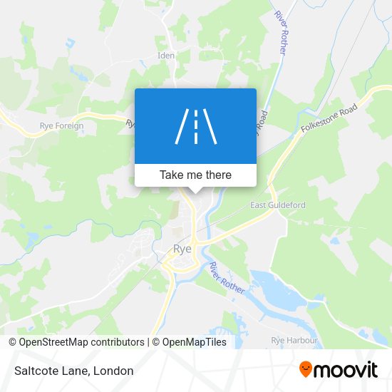 Saltcote Lane map