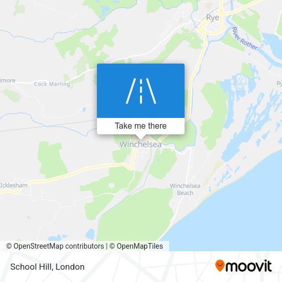 School Hill map
