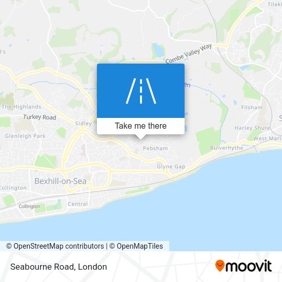 Seabourne Road map