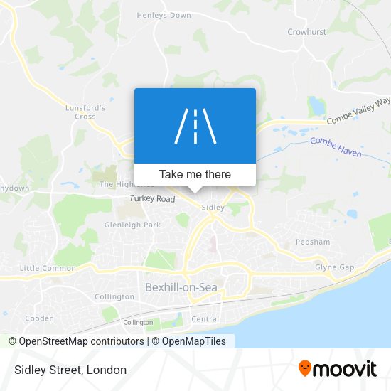 Sidley Street map