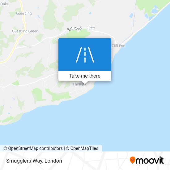 Smugglers Way map