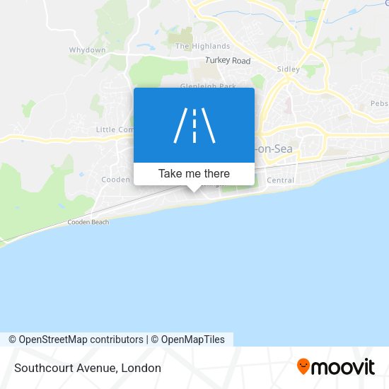 Southcourt Avenue map