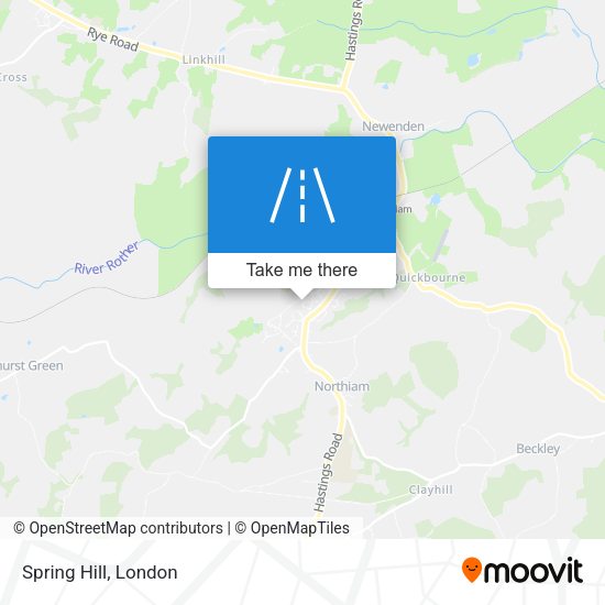 Spring Hill map