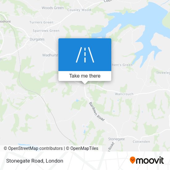 Stonegate Road map