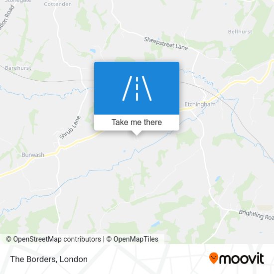 The Borders map