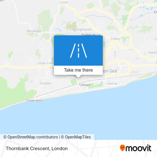 Thornbank Crescent map