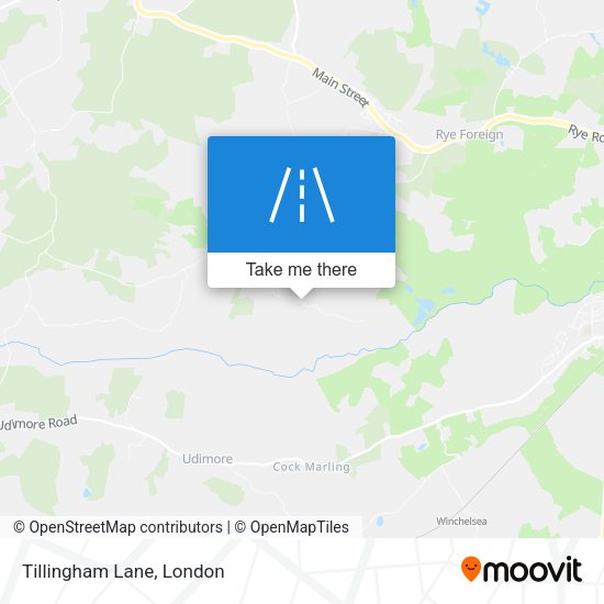 Tillingham Lane map