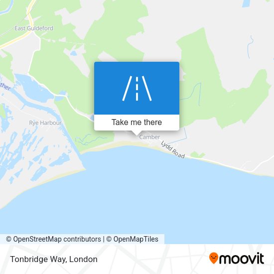 Tonbridge Way map