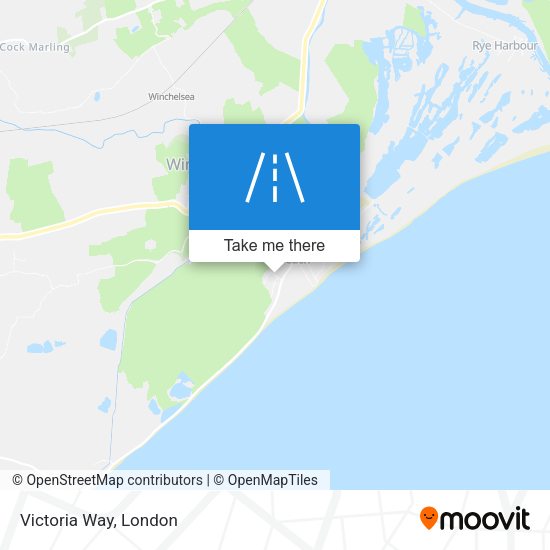 Victoria Way map