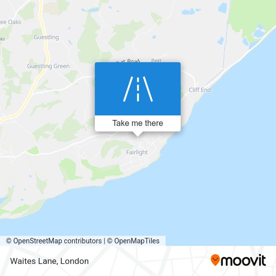 Waites Lane map