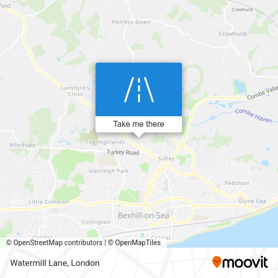 Watermill Lane map