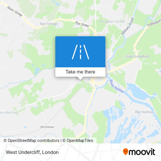 West Undercliff map