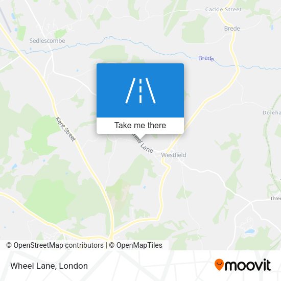 Wheel Lane map