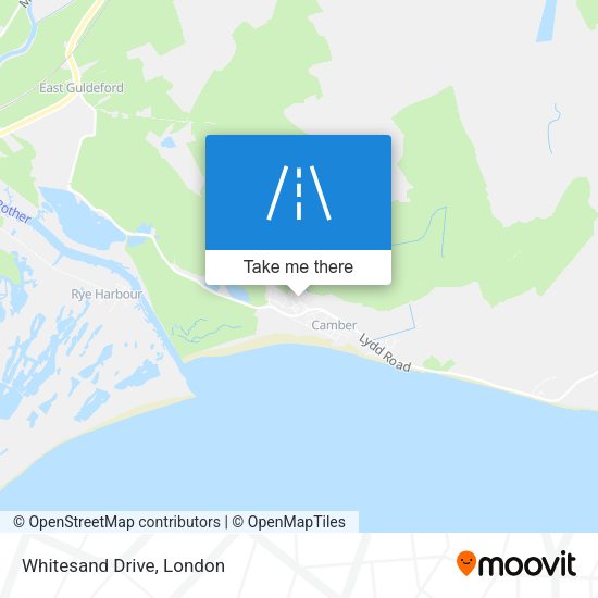 Whitesand Drive map