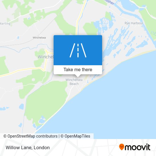Willow Lane map