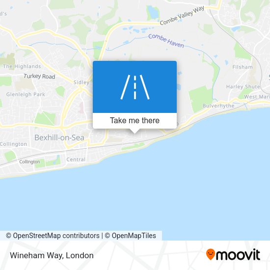 Wineham Way map