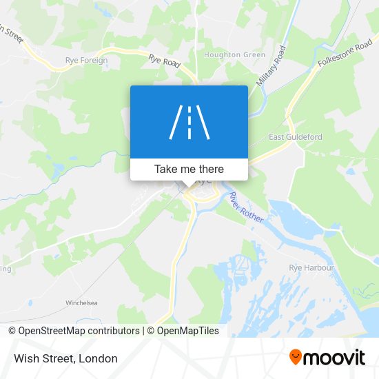 Wish Street map