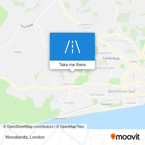Woodlands map