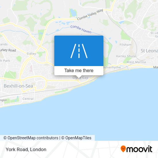 York Road map
