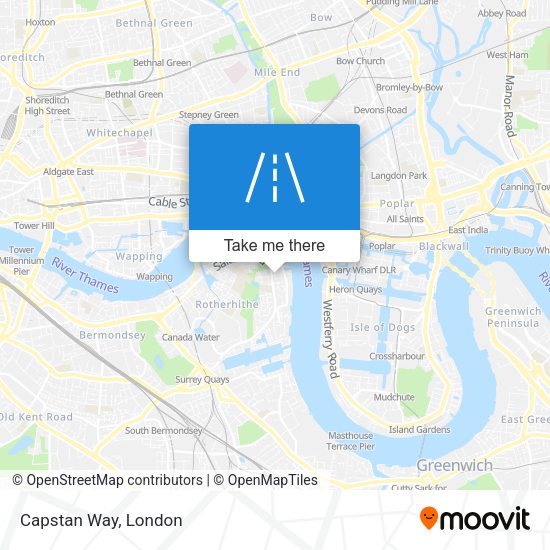 Capstan Way map