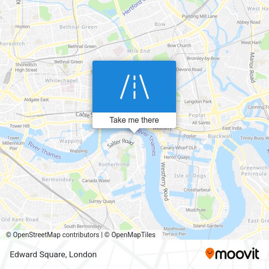 Edward Square map