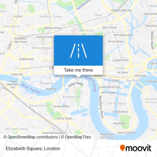 Elizabeth Square map
