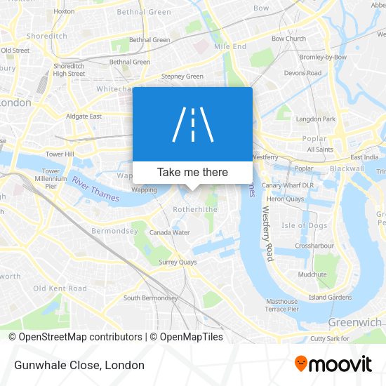 Gunwhale Close map