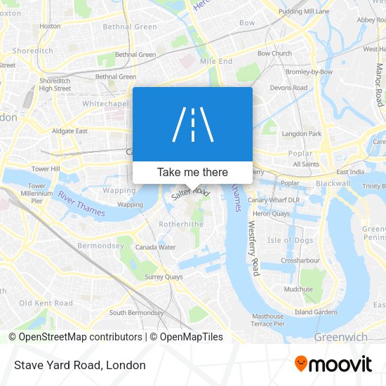 Stave Yard Road map