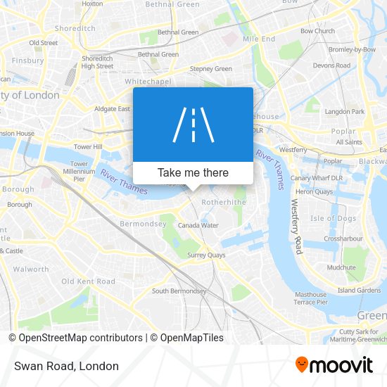 Swan Road map