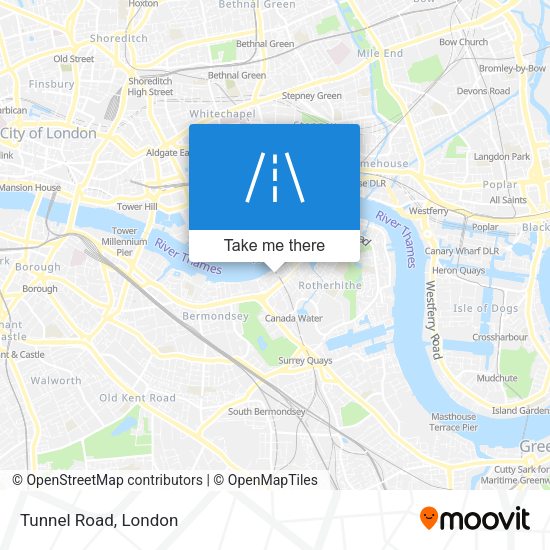 Tunnel Road map