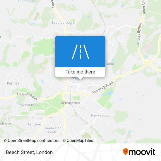 Beech Street map