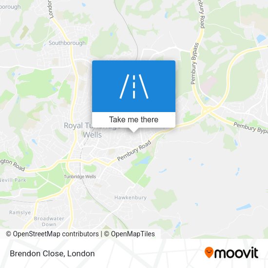 Brendon Close map