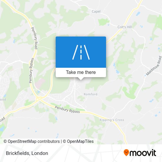 Brickfields map
