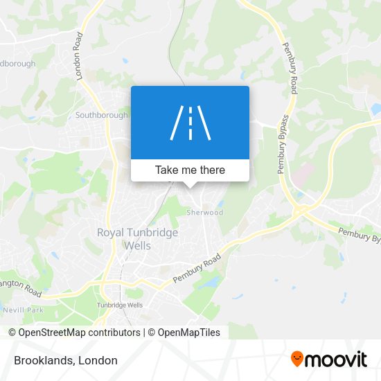 Brooklands map