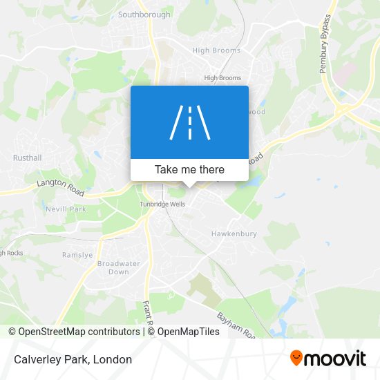 Calverley Park map