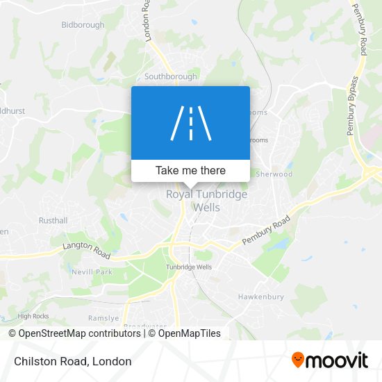 Chilston Road map