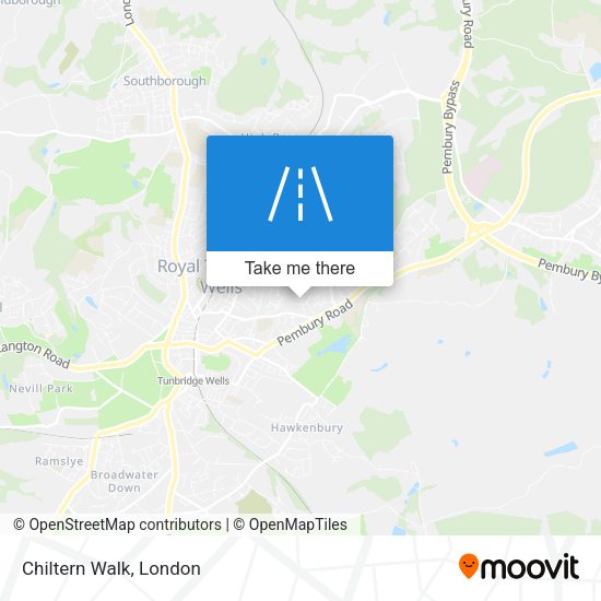 Chiltern Walk map