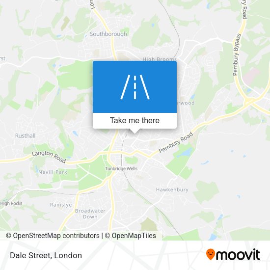 Dale Street map