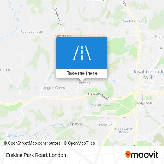 Erskine Park Road map