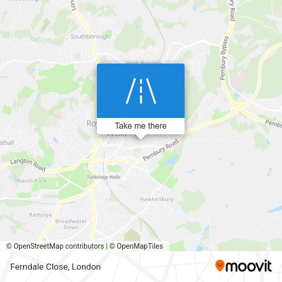 Ferndale Close map